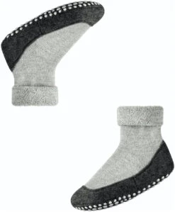 Falke Cosyshoes Kids -Extérieur Chaussures Magasin falke cosyshoes kids light grey 3400 23 24 light grey 3400 2