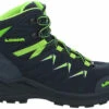 Lowa Innox Pro GTX Mid Junior -Extérieur Chaussures Magasin lowa innox pro gtx mid junior steel blue lime 23 steel blue lime 0