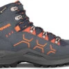 Lowa Kody Evo GTX Mid Junior -Extérieur Chaussures Magasin lowa kody evo gtx mid junior steel blue orange 0
