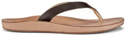 Olukai Nonohe Women's -Extérieur Chaussures Magasin olukai nonohe women s dark java golden sand 7 us 37 eur dark java golden sand 3