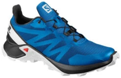 Salomon Supercross -Extérieur Chaussures Magasin salomon supercross indigo bunting black white 6 5 uk 40 eur indigo bunting black white 0 1