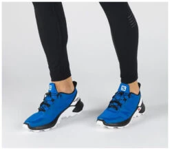 Salomon Supercross -Extérieur Chaussures Magasin salomon supercross indigo bunting black white 6 5 uk 40 eur indigo bunting black white 5