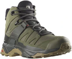 Salomon X Ultra 4 Mid GTX -Extérieur Chaussures Magasin salomon x ultra 4 mid gtx deep lichen green peat kelp 14